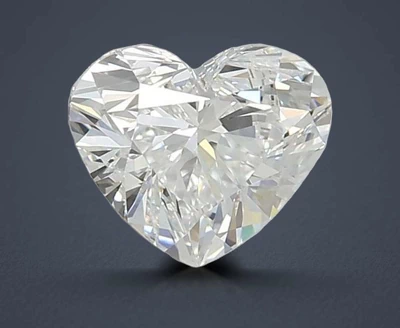 1.21ct E VVS2 Rare Carat Ideal Cut Heart Lab Grown Diamond