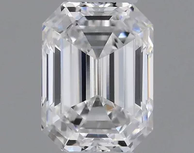 0.37ct E VVS2 Excellent Cut Emerald Diamond