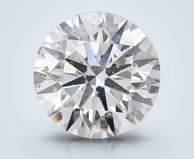 3.50ct H SI1 Rare Carat Ideal Cut Round Diamond