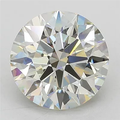 3.03ct J VS1 Rare Carat Ideal Cut Round Lab Grown Diamond