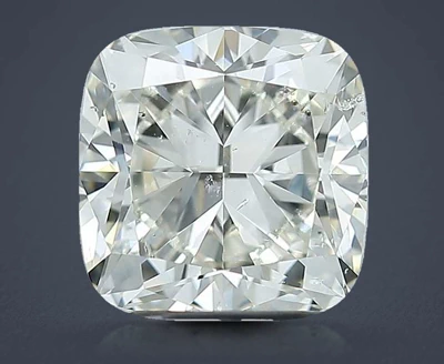 2.20ct K SI2 Rare Carat Ideal Cut Cushion Diamond