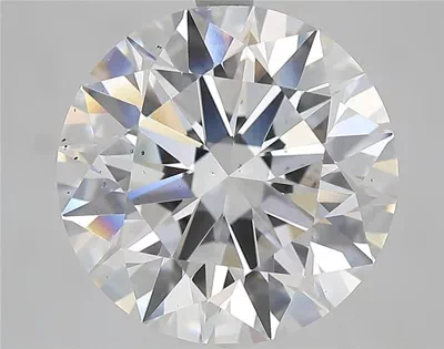 7.07ct D VS2 Rare Carat Ideal Cut Round Lab Grown Diamond