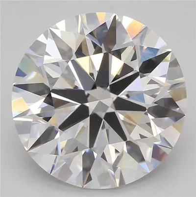 3.01ct E VS2 Rare Carat Ideal Cut Round Lab Grown Diamond