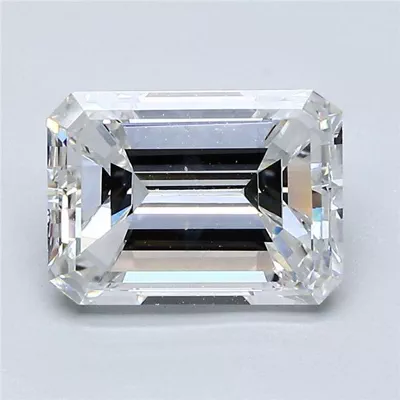 2.39ct F SI2 Very Good Cut Emerald Diamond