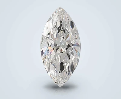 3.56ct F VVS2 Rare Carat Ideal Cut Marquise Lab Grown Diamond