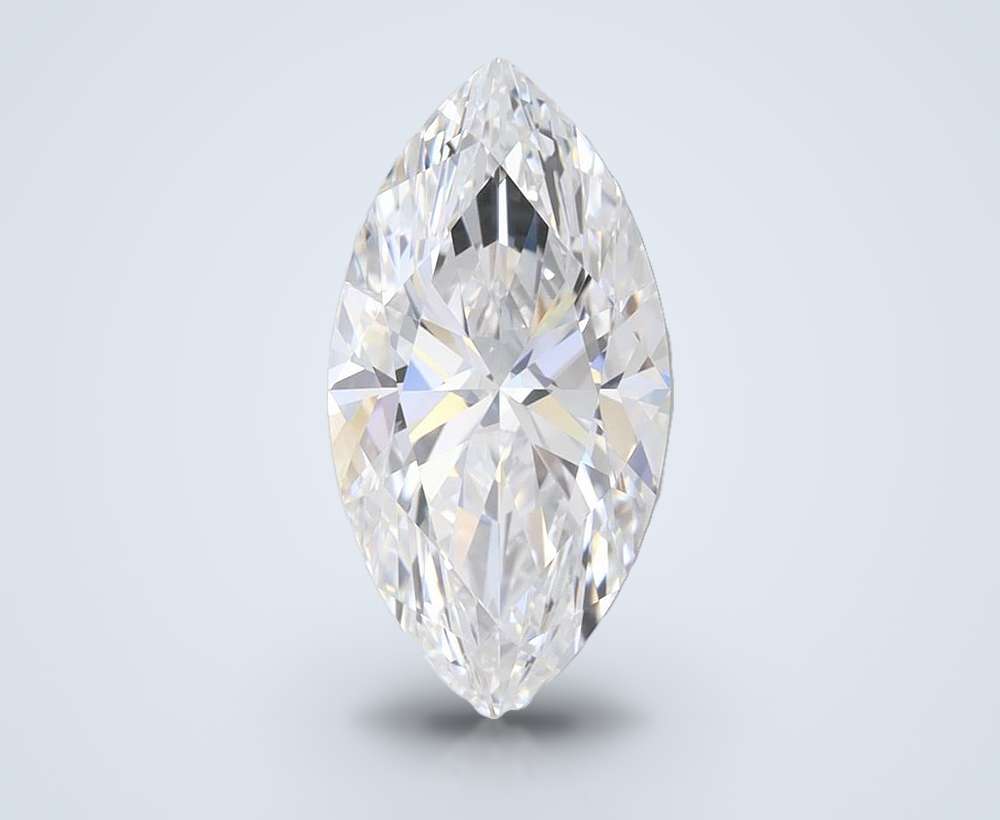 2.06ct D VVS1 Very Good Cut Marquise Lab Grown Diamond