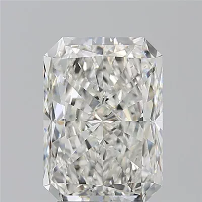 3.51ct I SI1 Rare Carat Ideal Cut Radiant Diamond