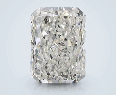 3.51ct I SI1 Rare Carat Ideal Cut Radiant Diamond