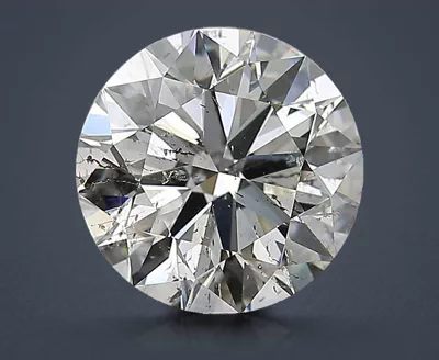 3.01ct G SI2 Ideal Cut Round Diamond