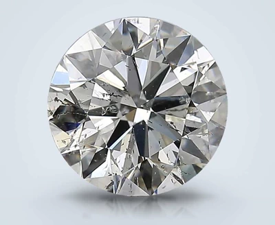 3.01ct G SI2 Ideal Cut Round Diamond