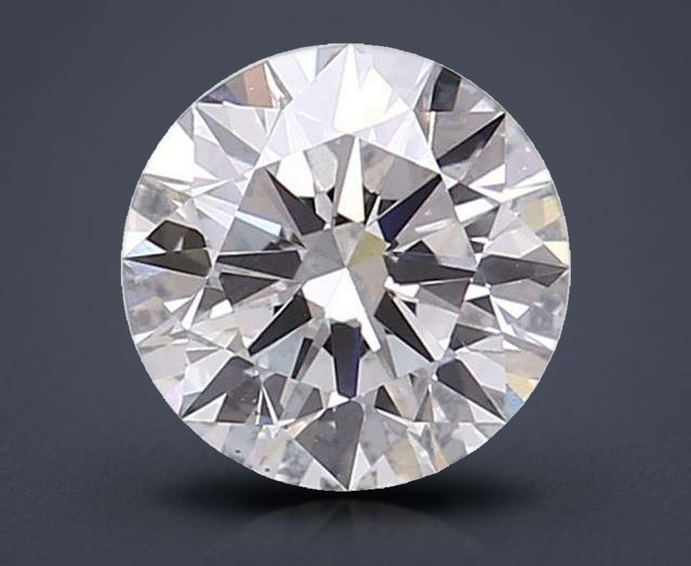 1.54ct G VS2 Rare Carat Ideal Cut Round Lab Grown Diamond