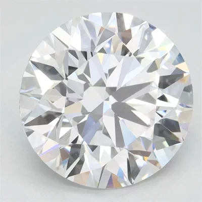 3.01ct D IF Rare Carat Ideal Cut Round Lab Grown Diamond