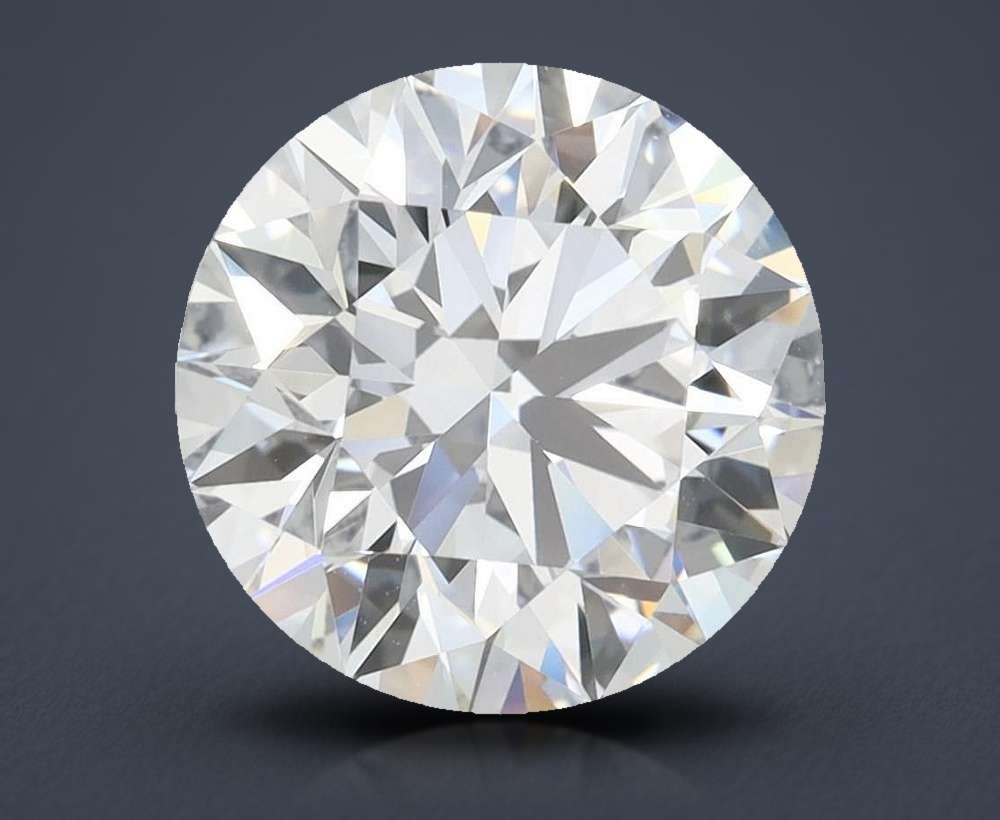 3.01ct D IF Rare Carat Ideal Cut Round Lab Grown Diamond