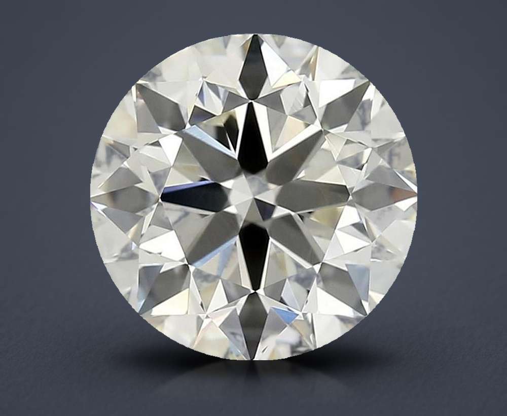 3.67ct J VVS1 Excellent Cut Round Diamond