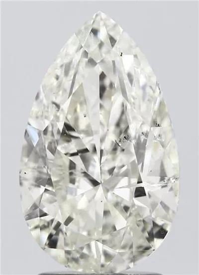 2.28ct J SI2 Rare Carat Ideal Cut Pear Diamond