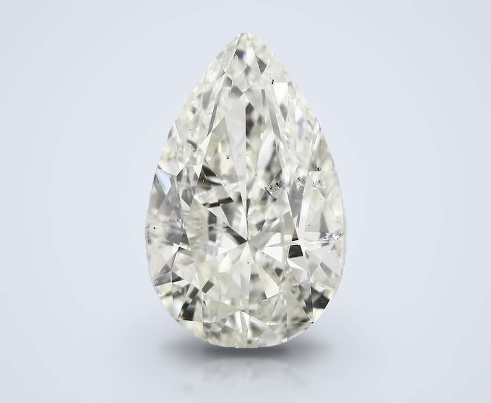 2.28ct J SI2 Rare Carat Ideal Cut Pear Diamond