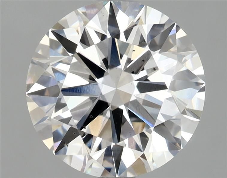 2.51ct E SI1 Rare Carat Ideal Cut Round Lab Grown Diamond