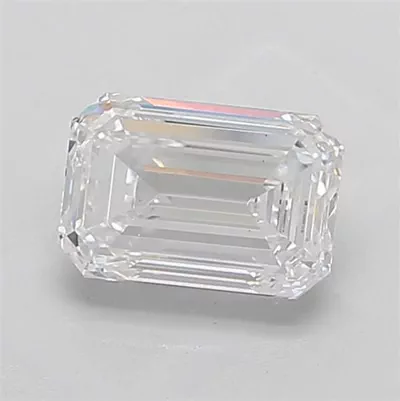 2.70ct D VS1 Very Good Cut Emerald Lab Grown Diamond