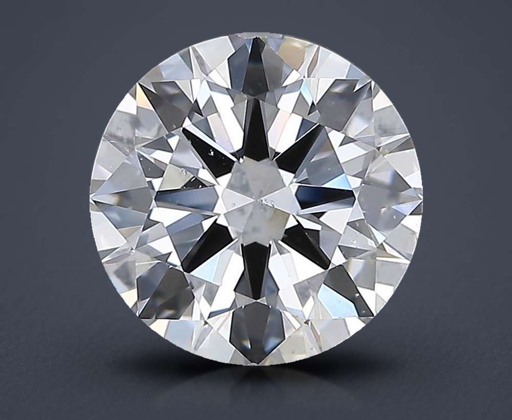 2.50ct E SI1 Rare Carat Ideal Cut Round Diamond