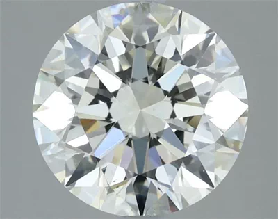 2.50ct K VS2 Rare Carat Ideal Cut Round Diamond