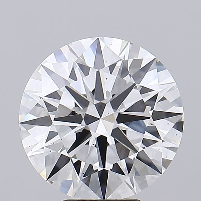 6.07ct D VS2 Rare Carat Ideal Cut Round Lab Grown Diamond
