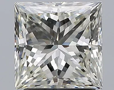 2.21ct K VS2 Very Good Cut Princess Diamond