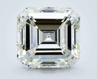 2.62ct K SI2 Very Good Cut Asscher Diamond