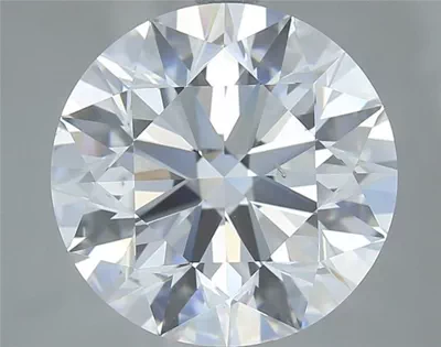 5.01ct E SI1 Excellent Cut Round Diamond