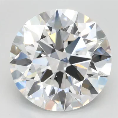 4.34ct D FL Rare Carat Ideal Cut Round Lab Grown Diamond