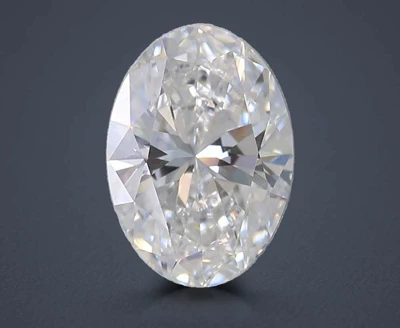1.05ct E VVS2 Rare Carat Ideal Cut Oval Lab Grown Diamond
