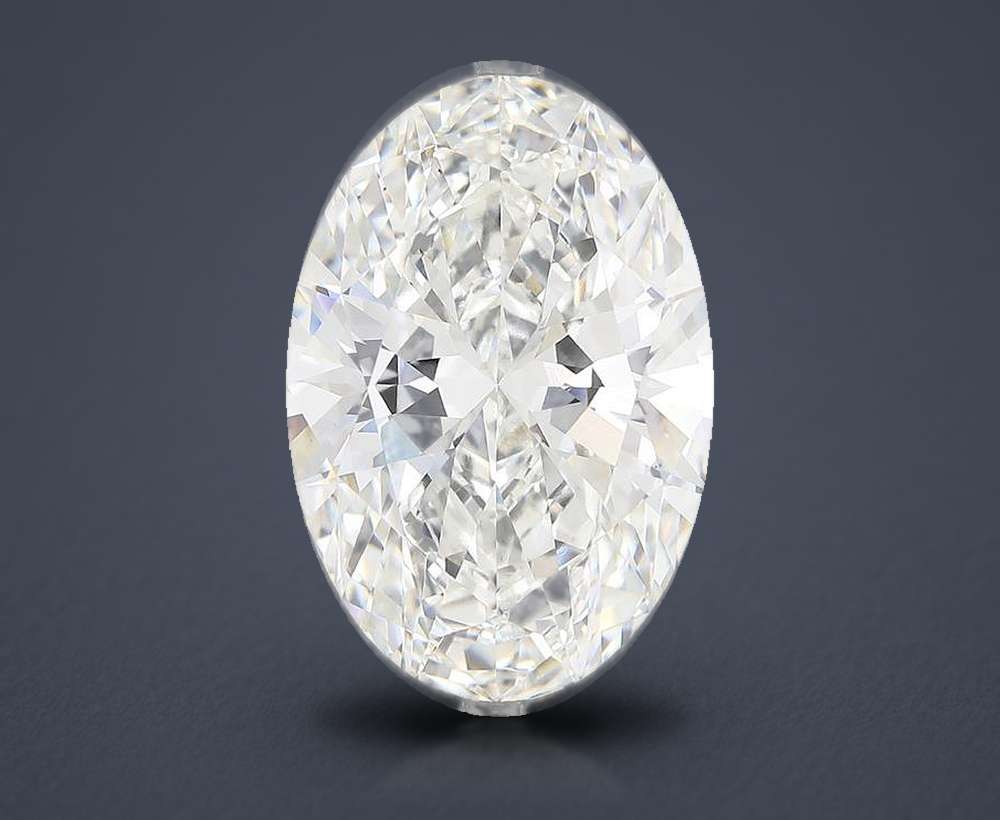 12.00ct F VS1 Rare Carat Ideal Cut Oval Lab Grown Diamond