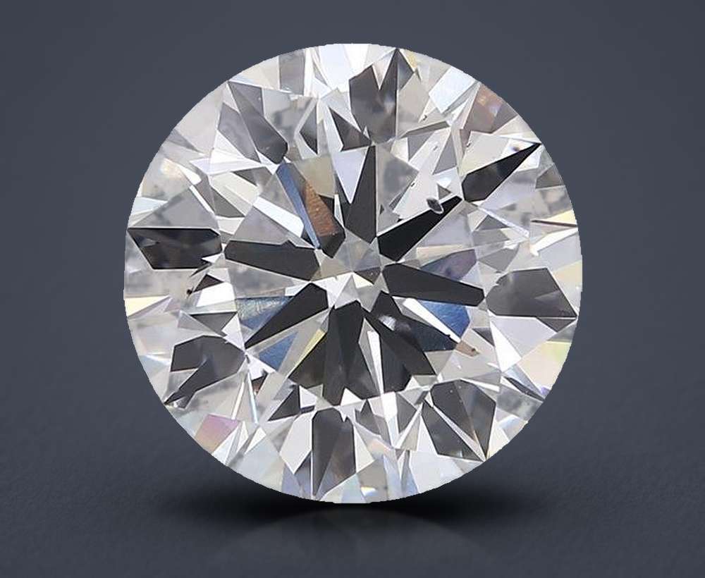12.69ct G VS2 Excellent Cut Round Lab Grown Diamond