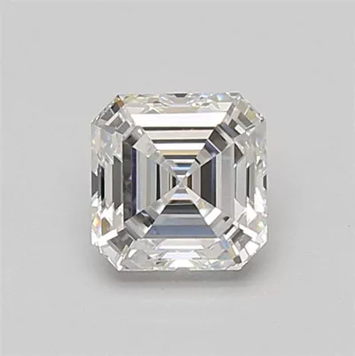 1.05ct D VS1 Rare Carat Ideal Cut Asscher Lab Grown Diamond