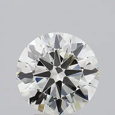 3.00ct J VS1 Excellent Cut Round Lab Grown Diamond