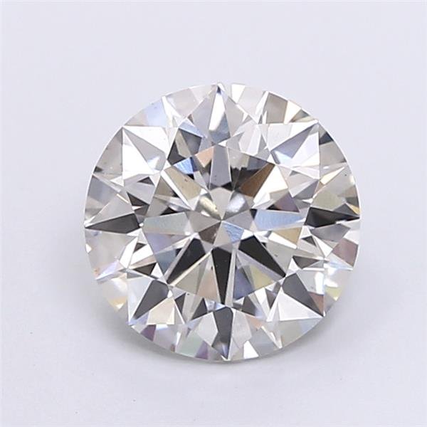 2.08ct H VS2 Rare Carat Ideal Cut Round Lab Grown Diamond