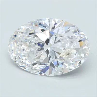 4.76ct F VS1 Rare Carat Ideal Cut Oval Lab Grown Diamond
