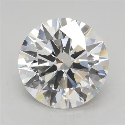 5.57ct F VVS2 Rare Carat Ideal Cut Round Lab Grown Diamond