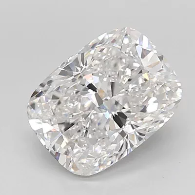3.91ct E VS1 Rare Carat Ideal Cut Cushion Lab Grown Diamond