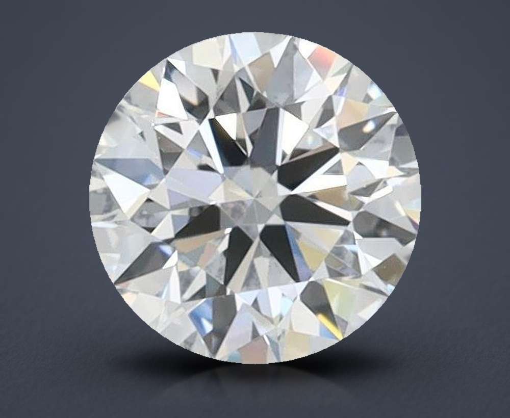 0.58ct D FL Rare Carat Ideal Cut Round Lab Grown Diamond
