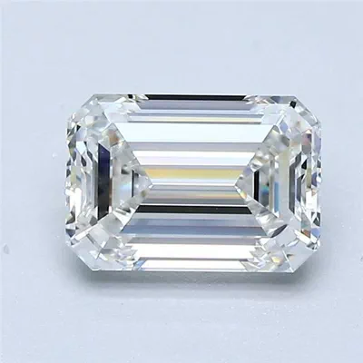 1.34ct G IF Rare Carat Ideal Cut Emerald Diamond