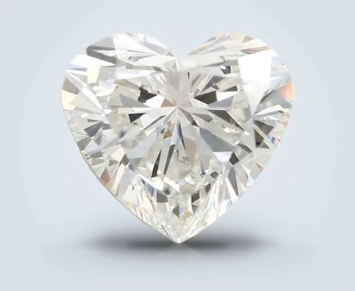 5.09ct G VVS2 Rare Carat Ideal Cut Heart Lab Grown Diamond