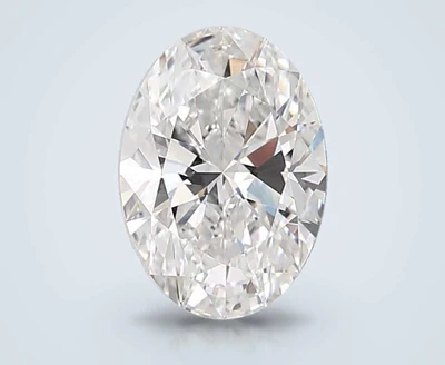 4.08ct E VVS2 Rare Carat Ideal Cut Oval Lab Grown Diamond