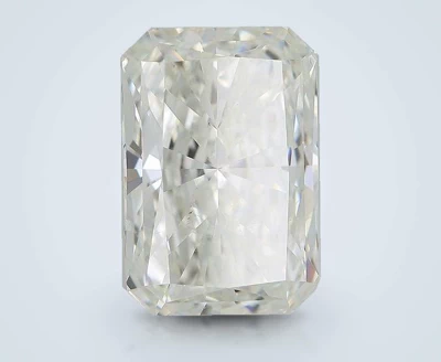 10.09ct H SI2 Rare Carat Ideal Cut Radiant Diamond
