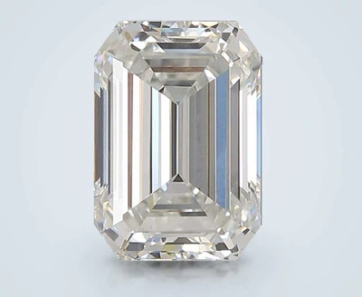 4.07ct F VS1 Rare Carat Ideal Cut Emerald Lab Grown Diamond