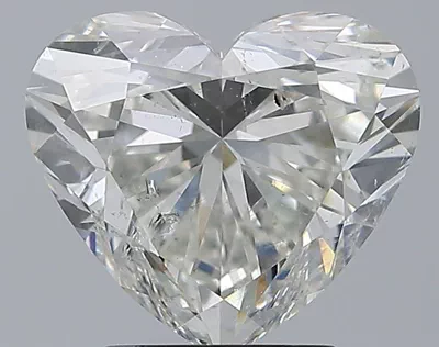 3.01ct J SI2 Rare Carat Ideal Cut Heart Diamond
