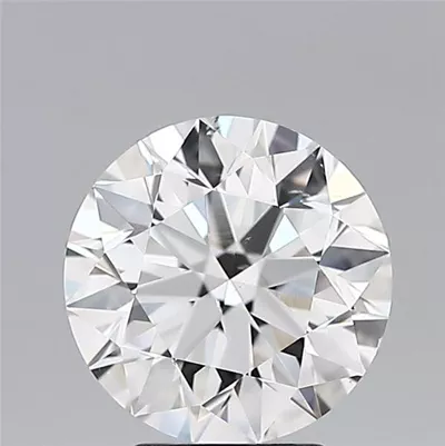 3.23ct F SI1 Excellent Cut Round Diamond