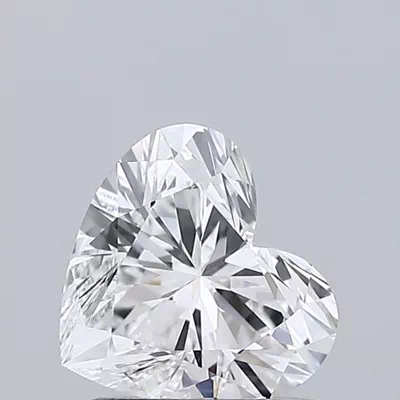 1.01ct D VVS2 Rare Carat Ideal Cut Heart Lab Grown Diamond