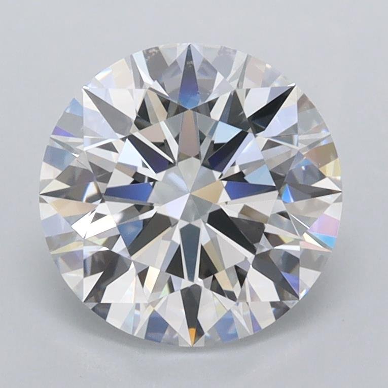 1.97ct D FL Rare Carat Ideal Cut Round Lab Grown Diamond