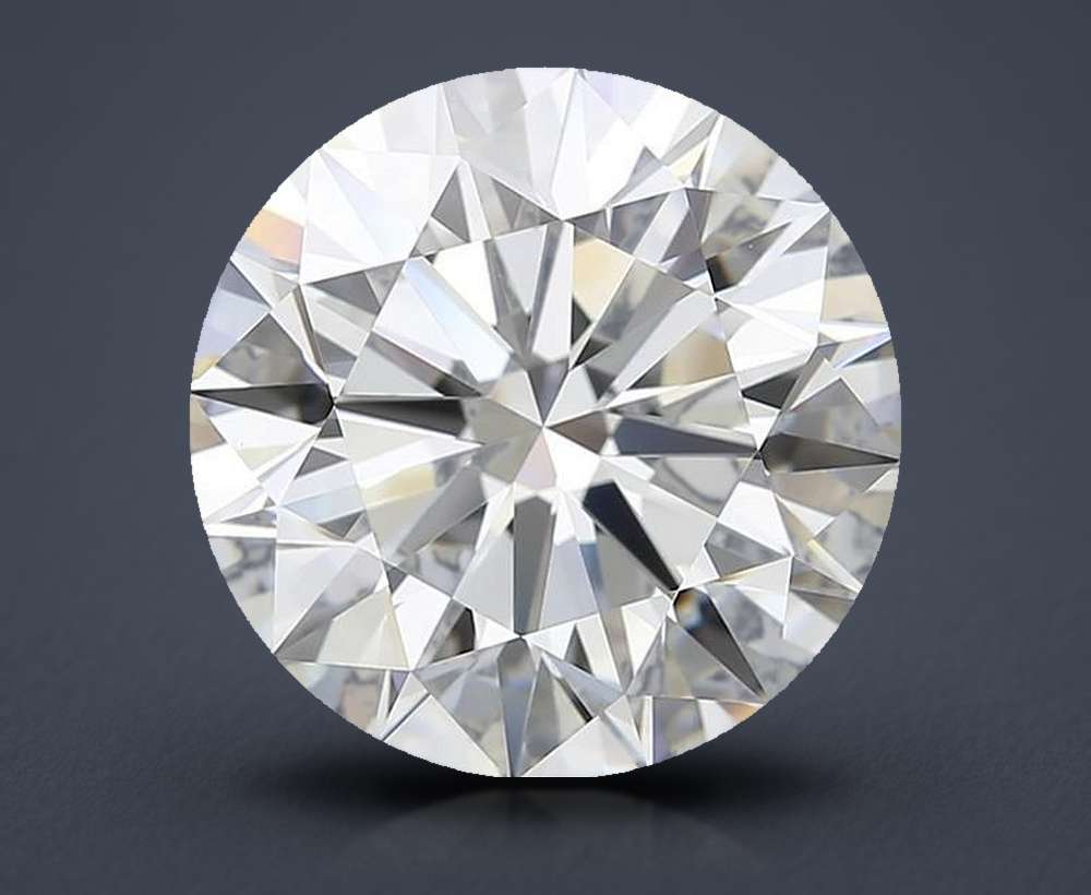 4.50ct J VS1 Rare Carat Ideal Cut Round Diamond