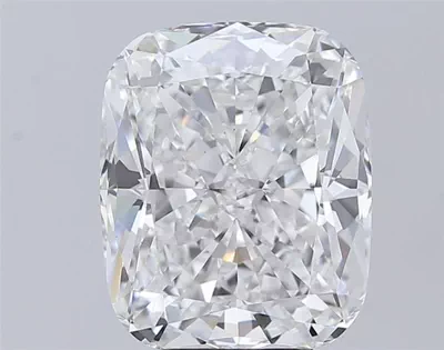 7.28ct E VS2 Rare Carat Ideal Cut Cushion Lab Grown Diamond
